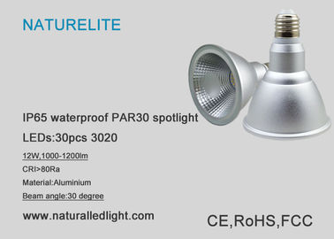 High Efficiency  LED par30 spotlight Led Stage Spot Light 1000 - 1200lm CRI 80Ra
