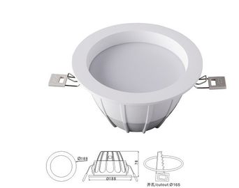 High Efficency Home Downlights / Warm White 16W Led Downlights 1280LM - 1360LM