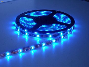 RGB 60Leds Low Voltage LED Strip Lights Waterproof DC24V SMD5050 With Adapter