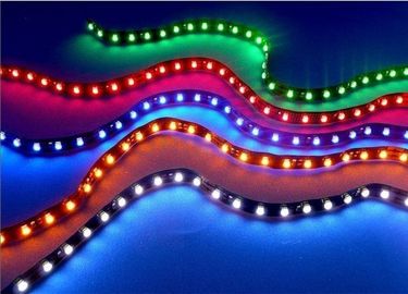 2.4W Green Flexible LED Strip Lights For Channel / Epistar Chip SMD LED 3LM - 4LM