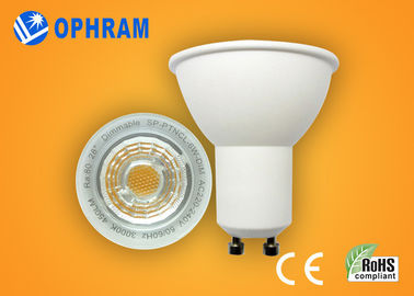 high power Epistar COB 6W GU10 LED Spot Light Bulbs With Mean Well Power