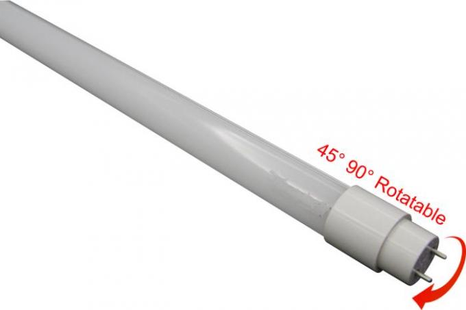 T8 Led Tube 45 ° 90°Rotatable High CRI 4ft For School Project