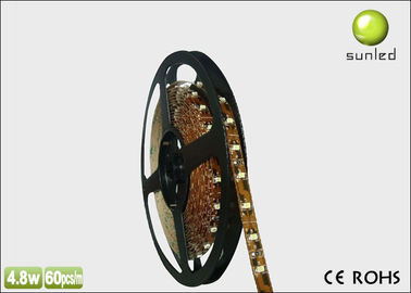 12V / 24V RGB Flexible Decorative Led Strip Lights, 3528 4.8W emergency hallway lighting