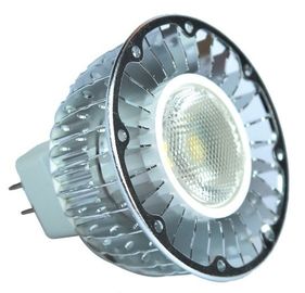 School 5000K 7w GU10 LED Spotlight MR16 50Hz / 60Hz , Reflector 25°