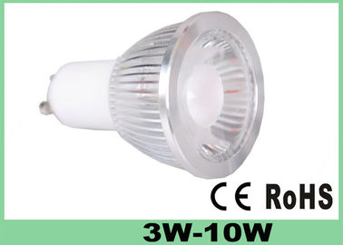 Aluminum Gu10 Base Bridgelux  COB Led Spotlight  AC100V - 240V 50 - 60Hz