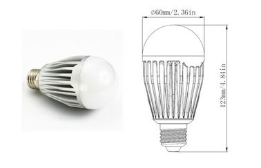 High efficiency indoor cree led light bulb with frosted cover , AC100 - 240V