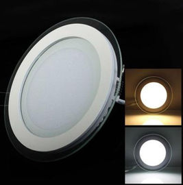 Recessed Dimmable Round LED Panel Light Aluminum with IP40