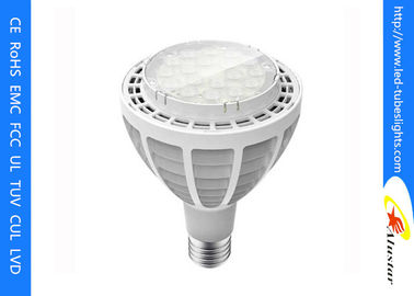 2150lm 35W White Spot Light LED Bulbs With Fan D95*H120mm Aluminum + Plastic