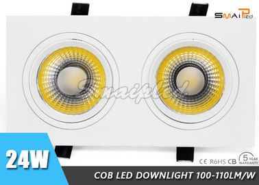 Energy Saving Recessed 12w LED Downlight Dimmable With Epistar 28x14mil chips