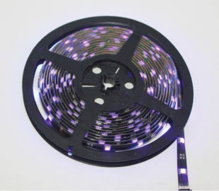SMD5050 60LED UV Purple Led Strip Light Set For Sterilization / Clean Air