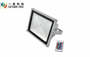 outside 100 Degree RGB Commercial Led Flood Lights with Aluminum housing