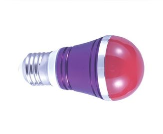 Red Globe 5w Indoor Led Light Bulb Ed Lamp Warm White 2700k / Ac220v