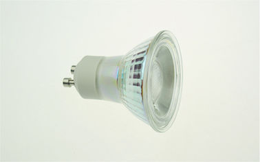 5w Glass Housing Energy Saving Gu10 Led Light Bulbs 230v For Bathrooms