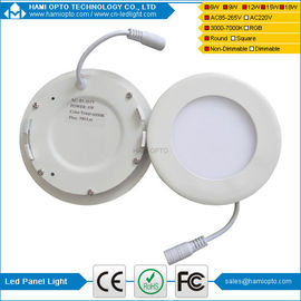 9Watt Aluminum Round Ceiling LED Flat Panel Lights For home High Brightness AC85-265V