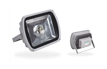 Aluminum 60W Waterproof LED Flood Light , Super Bright 120°Beam Angle Silver Or Black