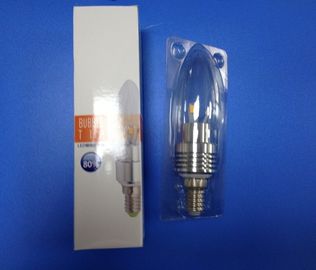 2400K 3W E14 Dimmable LED Candle Light Bulbs For Home Decoration