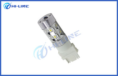 2x3156 High Power 60W CREE Crystal White LED Signal Brake Back Up Light 3157 Car Light Bulb