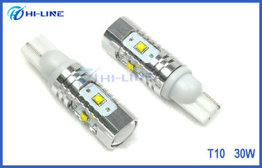 30w T10 LED Bulbs W5W 161 194 R3 CREE LED Car White Side Wedge Light Bulbs 480lm 6500k