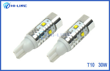 30w T10 LED Bulbs W5W 161 194 R3 CREE LED Car White Side Wedge Light Bulbs 480lm 6500k