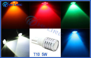 Aluminum T10 LED Bulbs W5W 161 194 R3 CREE LED Car Side Wedge Light Bulbs 12V ~ 24V DC