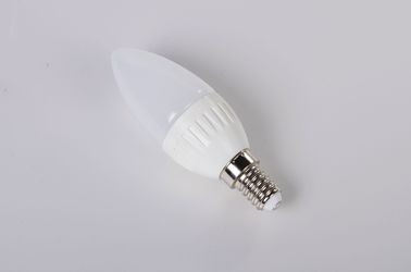 E14 3W globe LED Candle Light Bulb SMD2835 300LM For Hotel / villas / guesthouse