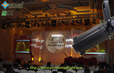 19 26 36 50 Degree Zoom Gobo Projector Profile Spotlight , Zoom Imaging Spot Light for Stage