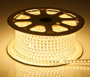 Warm White Flexible LED Strip Light 24V CRI 75 50 / 60Hz , 140 Leds Per Meter