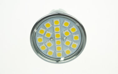 4W Gu10 LED Light Bulbs 3000K , 20pcs SMD LED Spotlight  Wide Beam Angle 120 Degrees