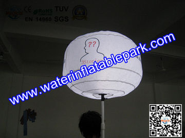 Commercial Backpack Balloons inflatable Advertising , Inflatable Backpack Balloon With LED