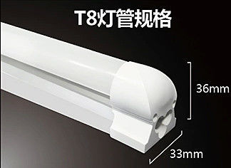 IP44 5000k 22W T8 LED Tube Lights SMD2835 With Frosted PC Indoor 900mm LED Tube