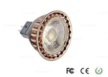 Warm White 350lm IP20 GU3.5 AC12V 3W Dimmable LED Spotlights 6000K - 6500K