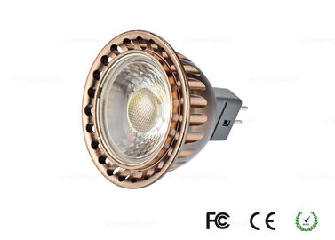 Aluminium 2700K Halogen LED 3w Outdoor Spotlight Bulbs With PC + Aluminum Housing